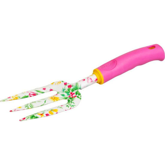 Strend Pro shovel, gardening, seedling, flower print, pink, 30x8 cm, Ladies line