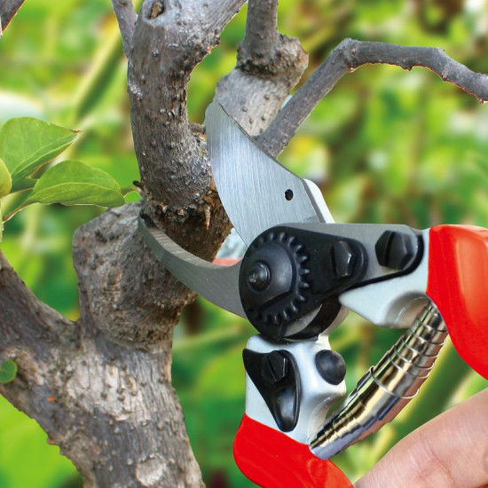 AQUACRAFT® 330520 garden pruning shears, forged, with belt holster