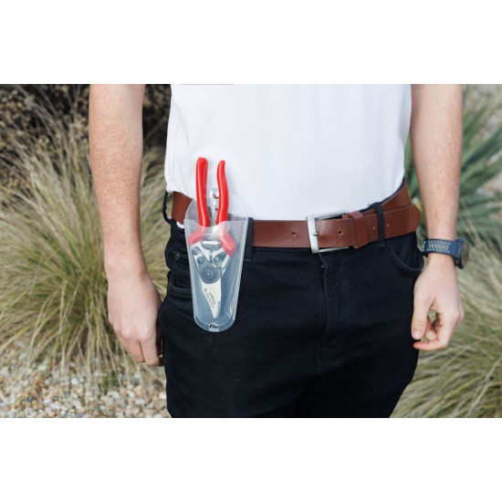 AQUACRAFT® 330520 garden pruning shears, forged, with belt holster