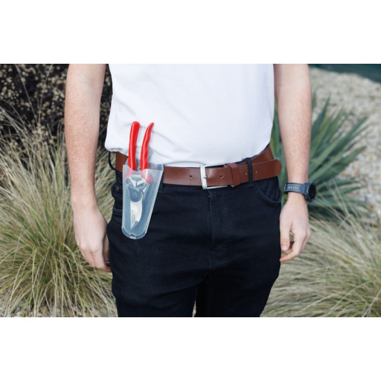 AQUACRAFT® 330550 garden pruning shears, forged, with belt holster