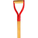 Spade Strend Pro Premium RedShark, straight, with wooden handle D 1150 mm, warranty 10 r,