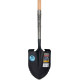 Spade Strend Pro Premium RedShark, pointed, with wooden handle D 1150 mm, warranty 10 years.