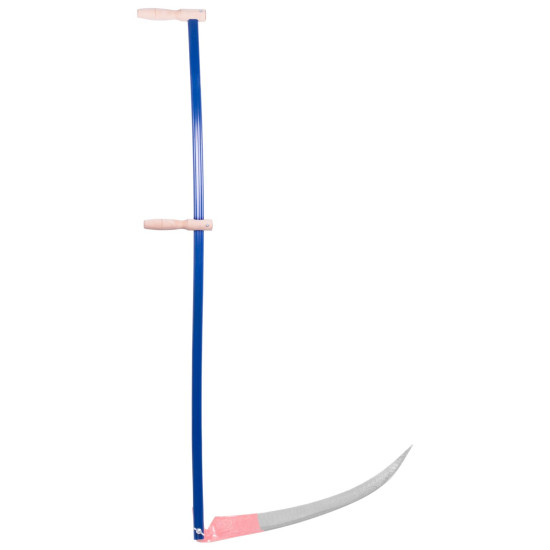 Metal handle for scythe 148 cm