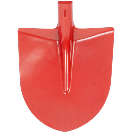 Shovel S510B Frankfurt, red, without handle, 275x240 mm
