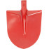 Shovel S510B Frankfurt, red, without handle, 275x240 mm