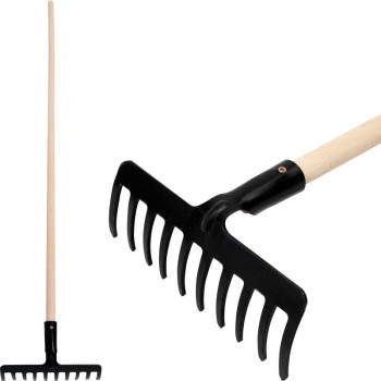 Grābeklis Strend Pro Premium R-606, 10 zobi, ar rokturi