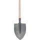 Hardened spade pointed S506.WH, KomaXit, with handle T