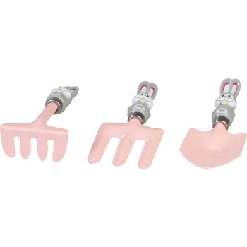 Strend Pro Tool Set, Gardening, Children's, 3-Piece, ABS + Steel, Shovel, Rake and Fork