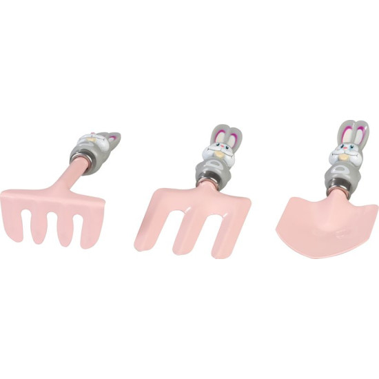 Strend Pro Tool Set, Gardening, Children's, 3-Piece, ABS + Steel, Shovel, Rake and Fork