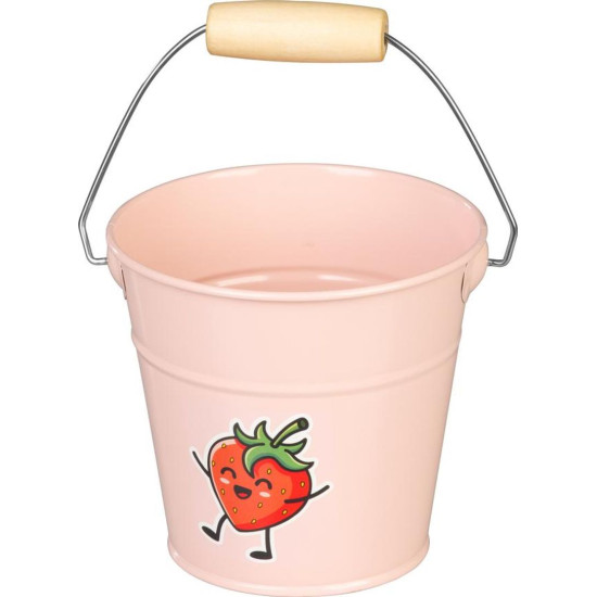 Bucket Strend Pro, 1L, children's, pink, galvanized Bucket Strend Pro, 1L, children's, pink, galvanized