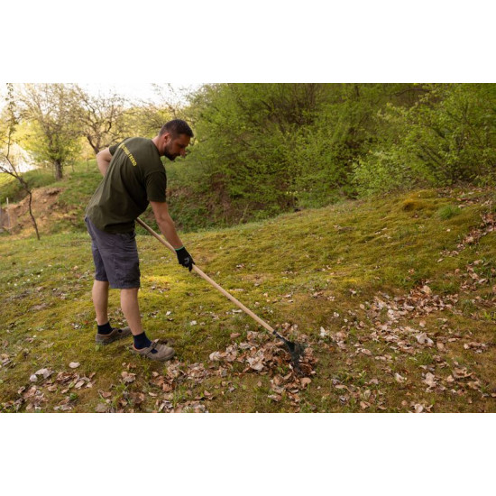 Dārza  grābeklis metāla