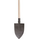 Spade Gardex 1450g, pointed, with handle T