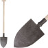 Spade Gardex 1450g, pointed, with handle T