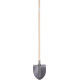 Hardened shovel S510ST, with wooden handle