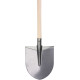 Hardened shovel S510BWH "Frankfurt type" with wooden handle Hardened shovel S510BWH "Frankfurt type" with wooden handle
