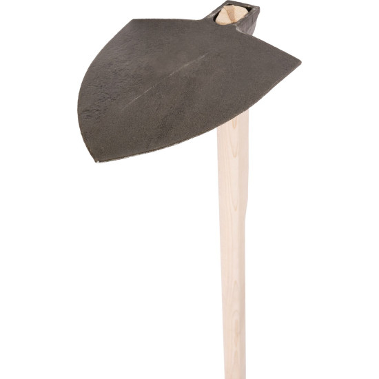 Forged spade Gardex pointed 840 g, with handle
