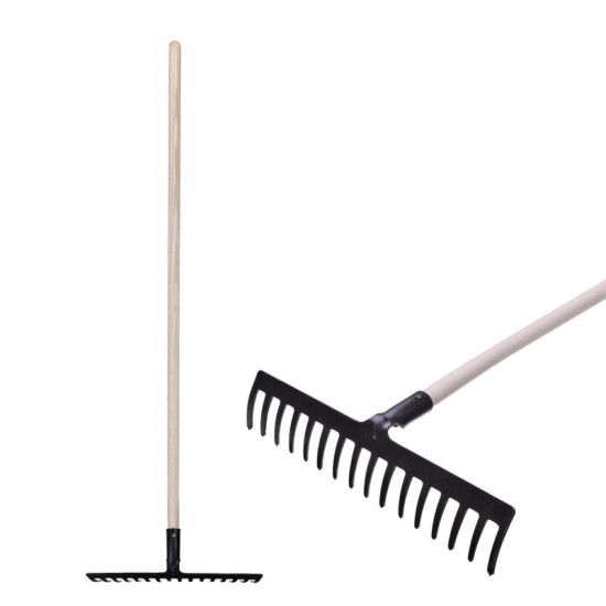 Grābeklis Strend Pro Premium R-606, 16 zobi, ar rokturi