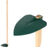 Garden hoe 205/1200 /A-165mm / B-190mm / C-1200mm/