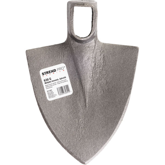 Forged hoe pointed top 630g