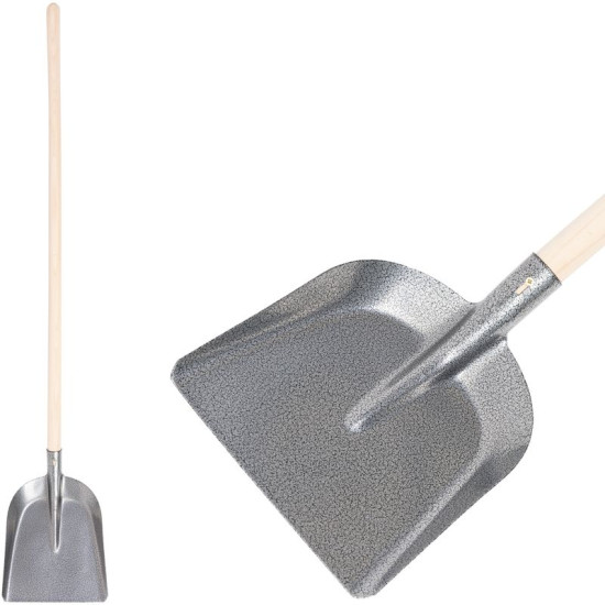 Hardened shovel Universal S504-1, with wooden handle Hardened shovel Universal S504-1, with wooden handle