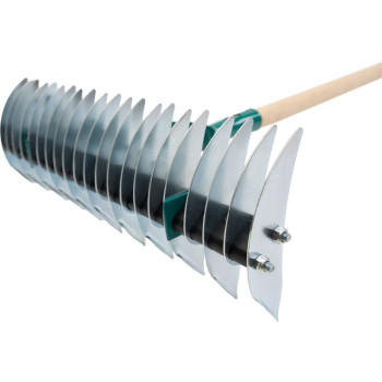 Грабли R151.WH, зубья 11/21, аэрация для сорняков, деревянная ручка