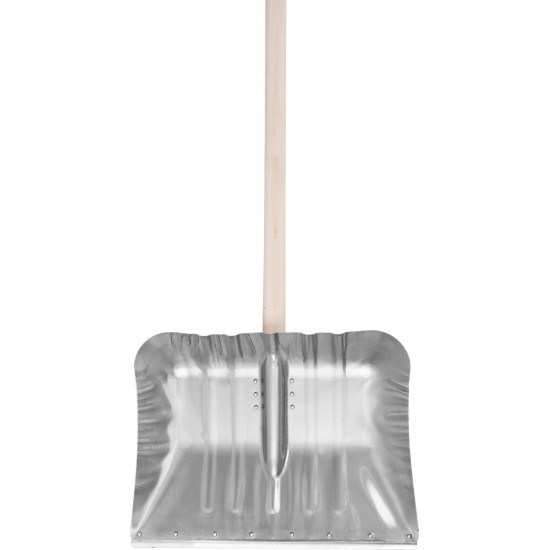 Snow shovel aluminium 490x380mm  + handle 1300mm