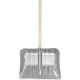 Snow shovel aluminium 490x380mm  + handle 1300mm