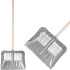 Snow shovel aluminium 490x380mm  + handle 1300mm