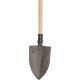 Spade Gardex 1250g, pointed, with handle