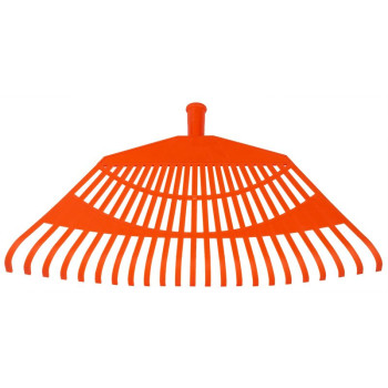 Грабли R144, пластик, 23х, для листьев, без ручки