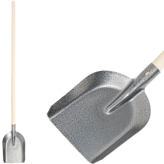 Hardened shovel S504-4, with wooden handle