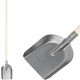 Hardened shovel S504-4, with wooden handle