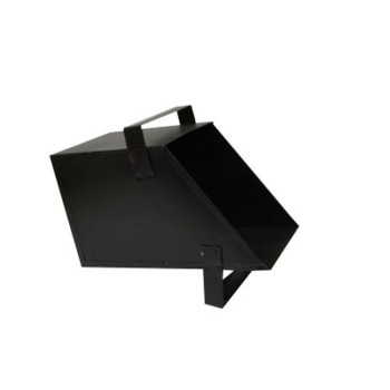 Ведро для загрузки угля, черное, квадратное, ящик для золы