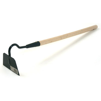 Garden hoe  108/0550, flat top, wooden handle