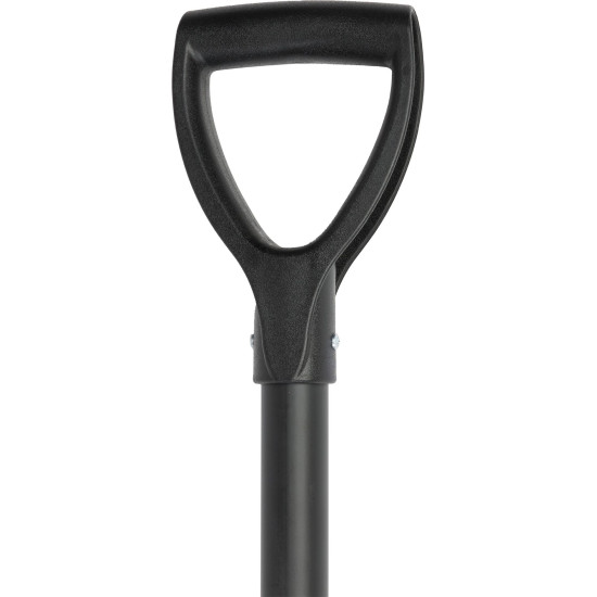 Hardened long spade narrow + handle PVC grip D
