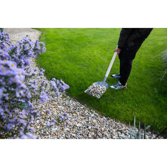 Hardened shovel 275 x 235mm, without handle