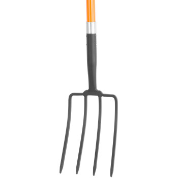 Вилы F5419, 4х, с D-образной ручкой, стекловолокно