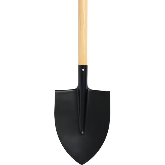 Spade pointed top with wooden handle D