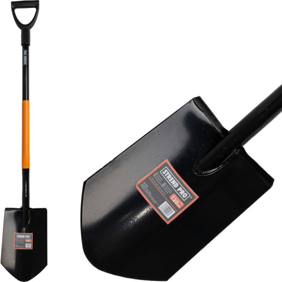 Spade Strend Pro STYLER X03, pointed with steel handle D