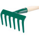 Грабли садовые 109/250 6 зубьев, с ручкой