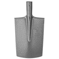 Rūdīta lāpstas plakana augšdaļa (KOMAXIT), bez roktura