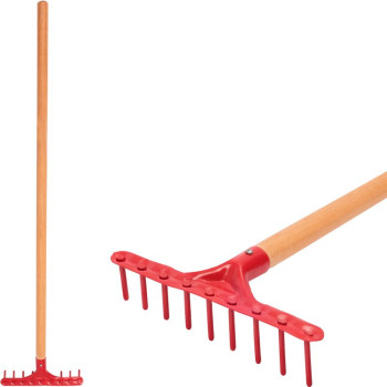 Грабли Strend Pro Herrison 9357, 9 зубьев, мини, с ручкой