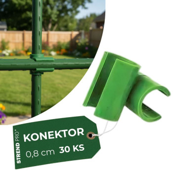 Conjunction 08mm PVC, pac. 30pcs