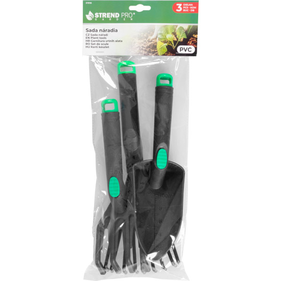 Набор садовых инструментов Strend Pro GS1490,  3 предмета, пластик
