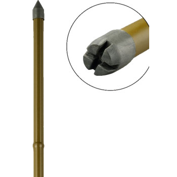 Auga atbalsts Garden 08/0600 mm, tērauds/plastmasa, brūns