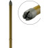 Plant stick Garden 16/2100 mm, steel/plastic, brown