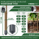 Rod Garden TY 20/1800 mm, steel / plastic, brown