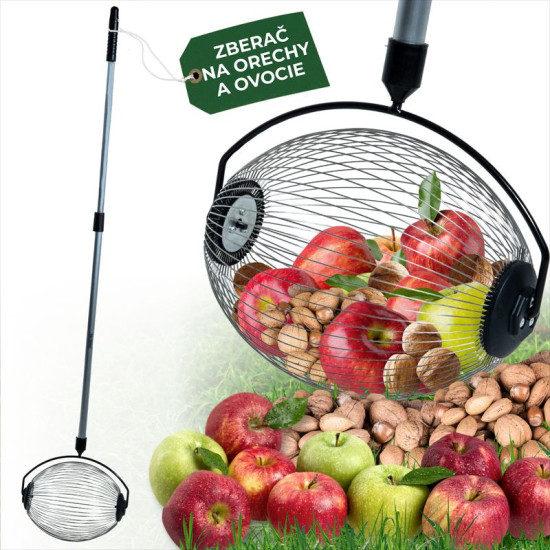 Fruit Gathering Tool Strend Pro OD-50206 with ALU handle, telescope, 80-120 cm Fruit Gathering Tool Strend Pro OD-50206 with ALU handle, telescope, 80-120 cm