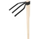 Hoe Strend Pro, 3 stūru, ar rokturi 120 cm Hoe Strend Pro, 3 stūru, ar rokturi 120 cm