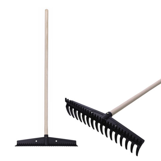 Grābeklis Strend Pro Premium S891, 16z, ar rokturi, 445x115 mm